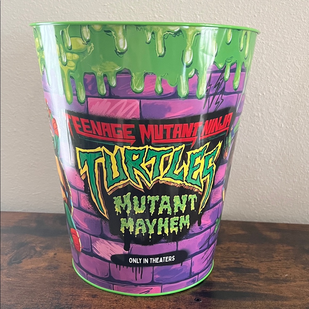 Teenage Mutant Ninja Turtle Mutant Mayhem Popcorn Bucket Collectors